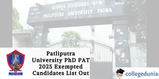 Patliputra University PhD PAT 2025 Exempted Candidates List Out; Check Details Here